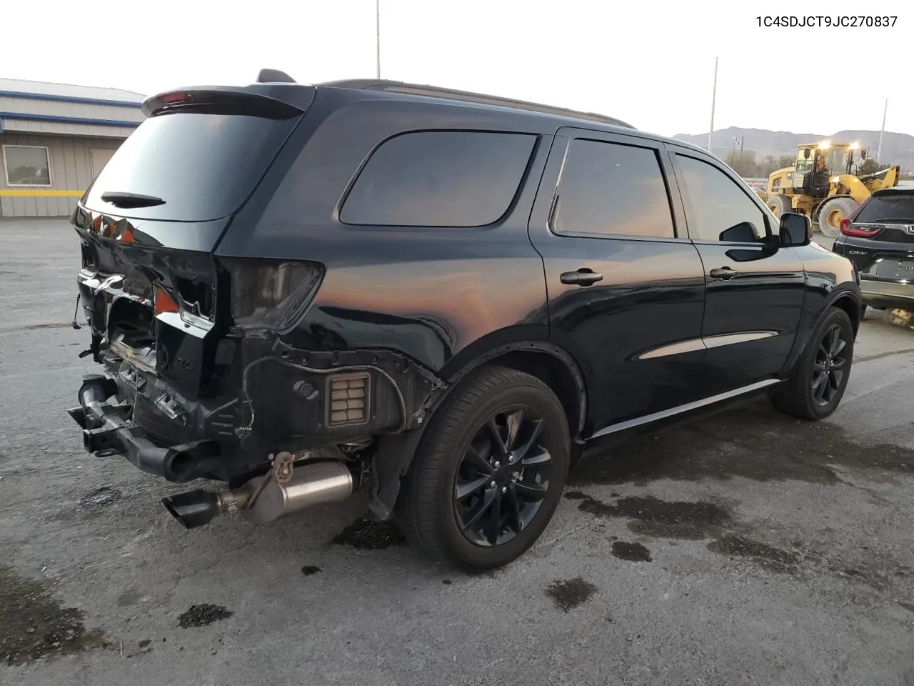 2018 Dodge Durango R/T VIN: 1C4SDJCT9JC270837 Lot: 80971144