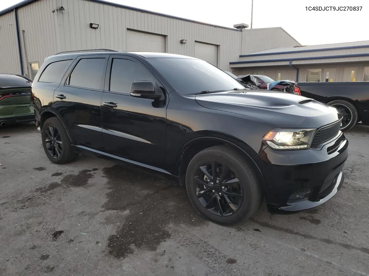 2018 Dodge Durango R/T VIN: 1C4SDJCT9JC270837 Lot: 80971144