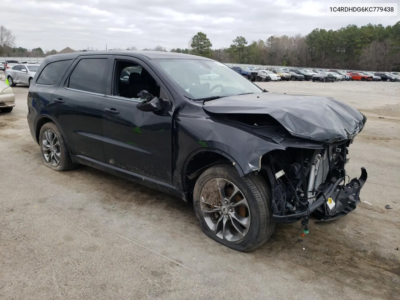 2019 Dodge Durango Gt VIN: 1C4RDHDG6KC779438 Lot: 43943054