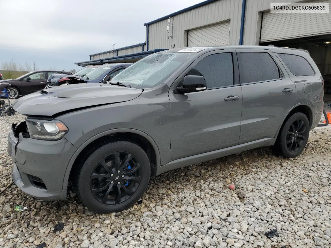 2019 Dodge Durango Gt VIN: 1C4RDJDG0KC605839 Lot: 51769404