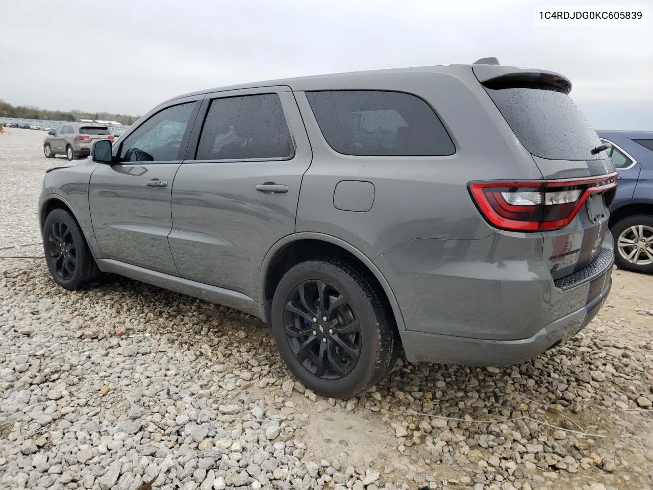 2019 Dodge Durango Gt VIN: 1C4RDJDG0KC605839 Lot: 51769404