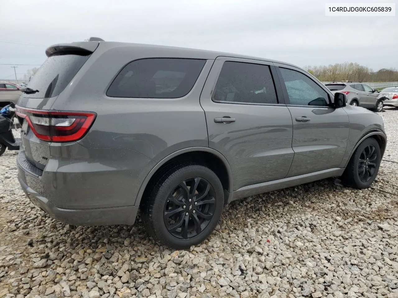 2019 Dodge Durango Gt VIN: 1C4RDJDG0KC605839 Lot: 51769404