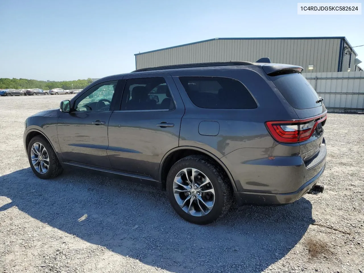 2019 Dodge Durango Gt VIN: 1C4RDJDG5KC582624 Lot: 52969934