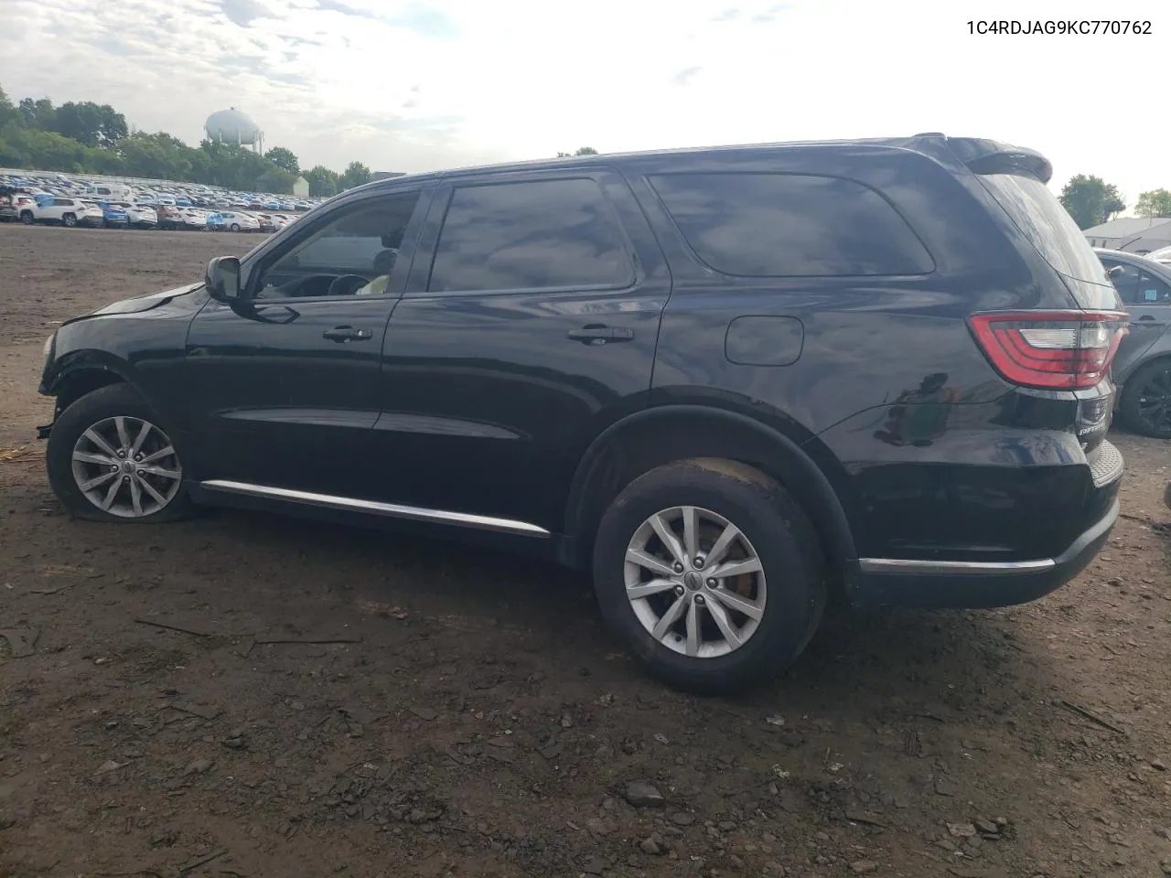 2019 Dodge Durango Sxt VIN: 1C4RDJAG9KC770762 Lot: 57506114