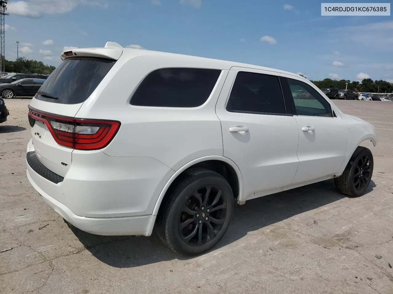 1C4RDJDG1KC676385 2019 Dodge Durango Gt