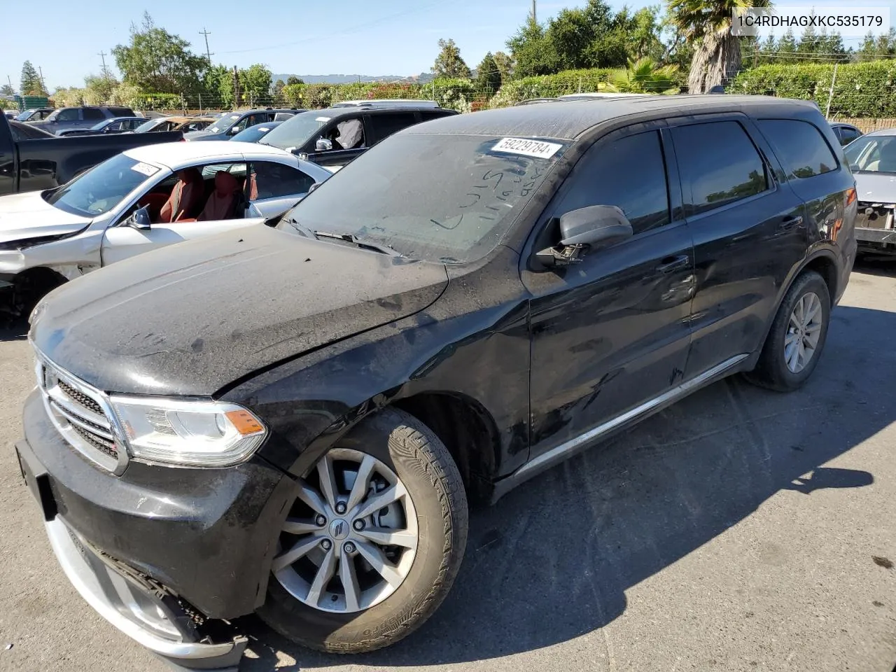 1C4RDHAGXKC535179 2019 Dodge Durango Sxt