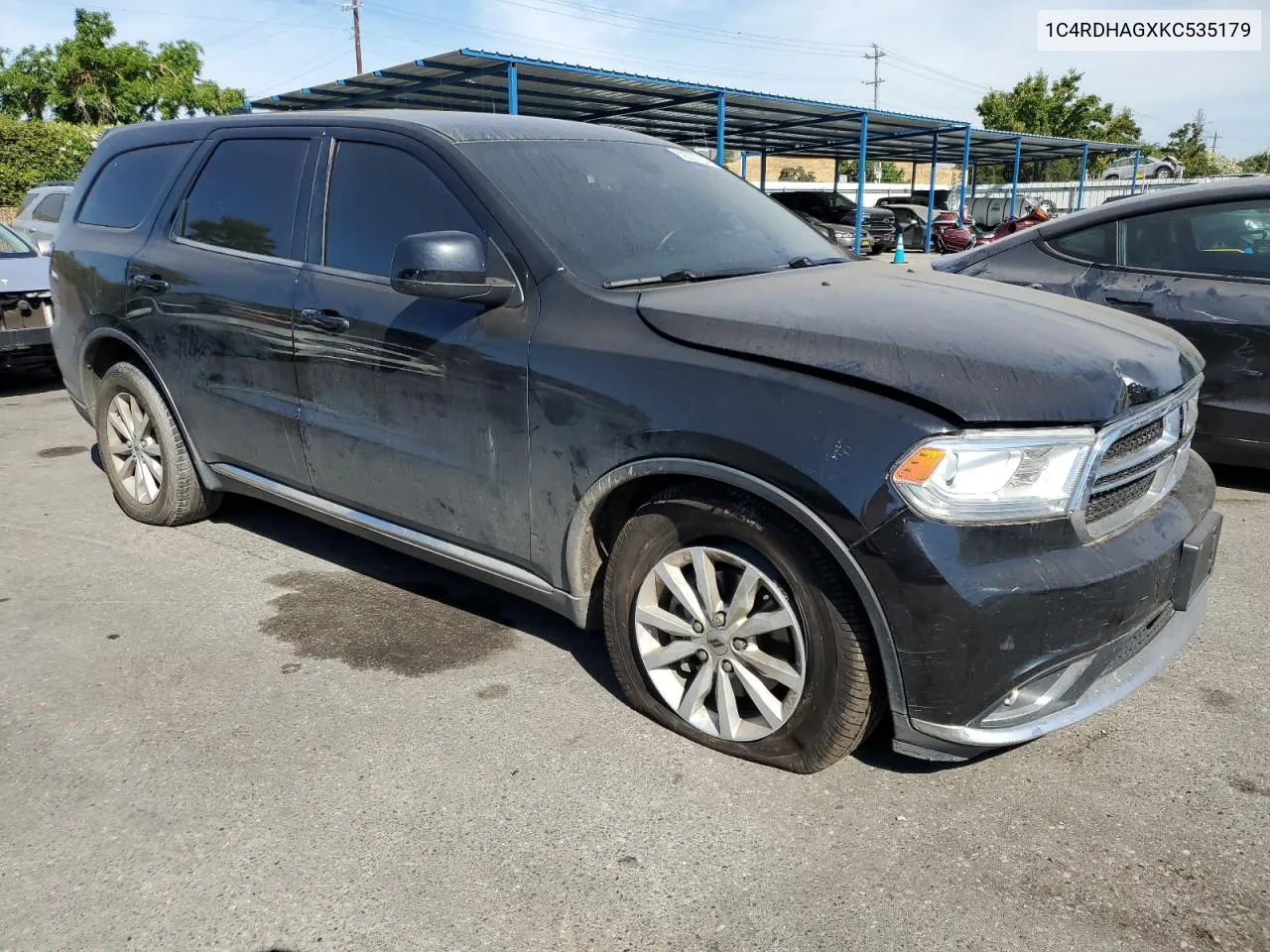 1C4RDHAGXKC535179 2019 Dodge Durango Sxt