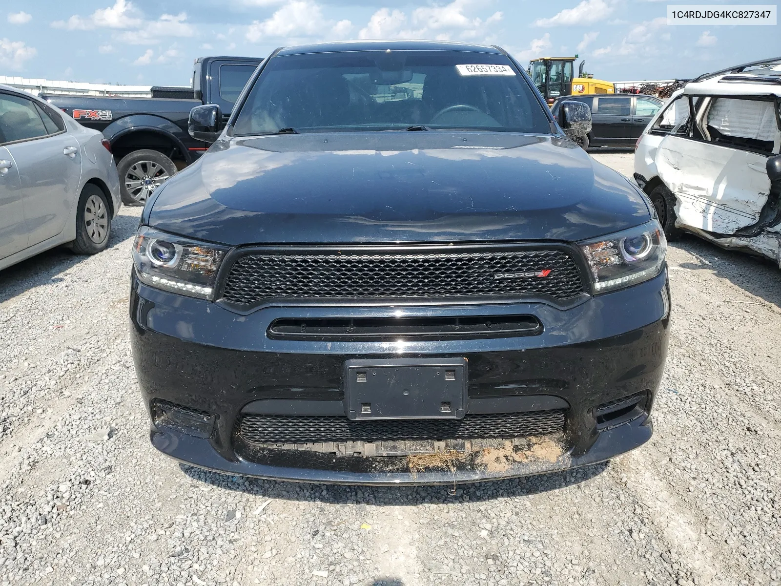 1C4RDJDG4KC827347 2019 Dodge Durango Gt