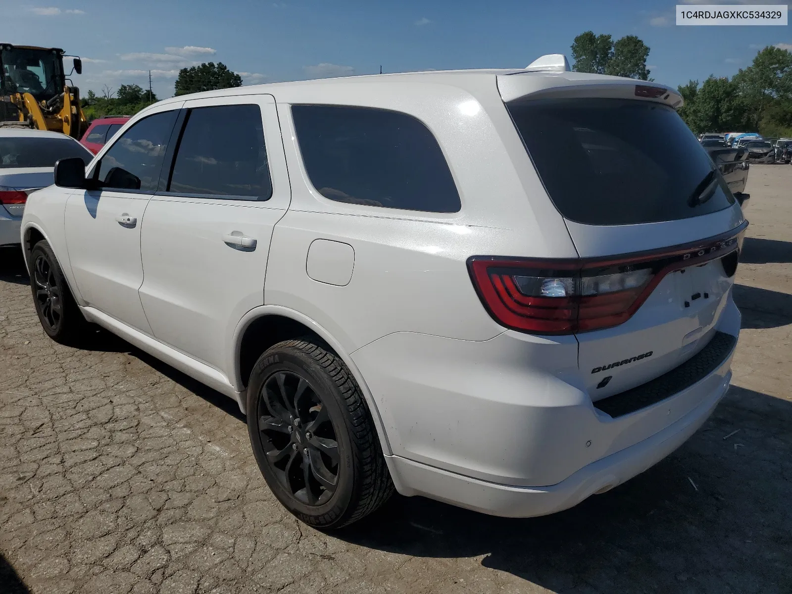 1C4RDJAGXKC534329 2019 Dodge Durango Sxt