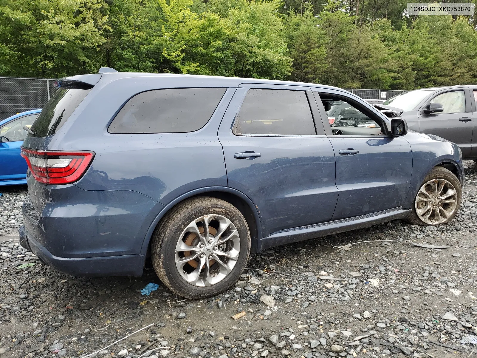 2019 Dodge Durango R/T VIN: 1C4SDJCTXKC753870 Lot: 64557304