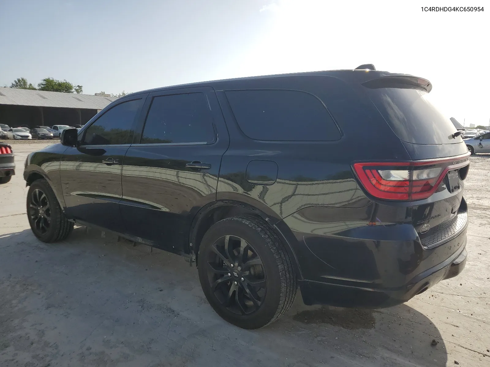 2019 Dodge Durango Gt VIN: 1C4RDHDG4KC650954 Lot: 65459324