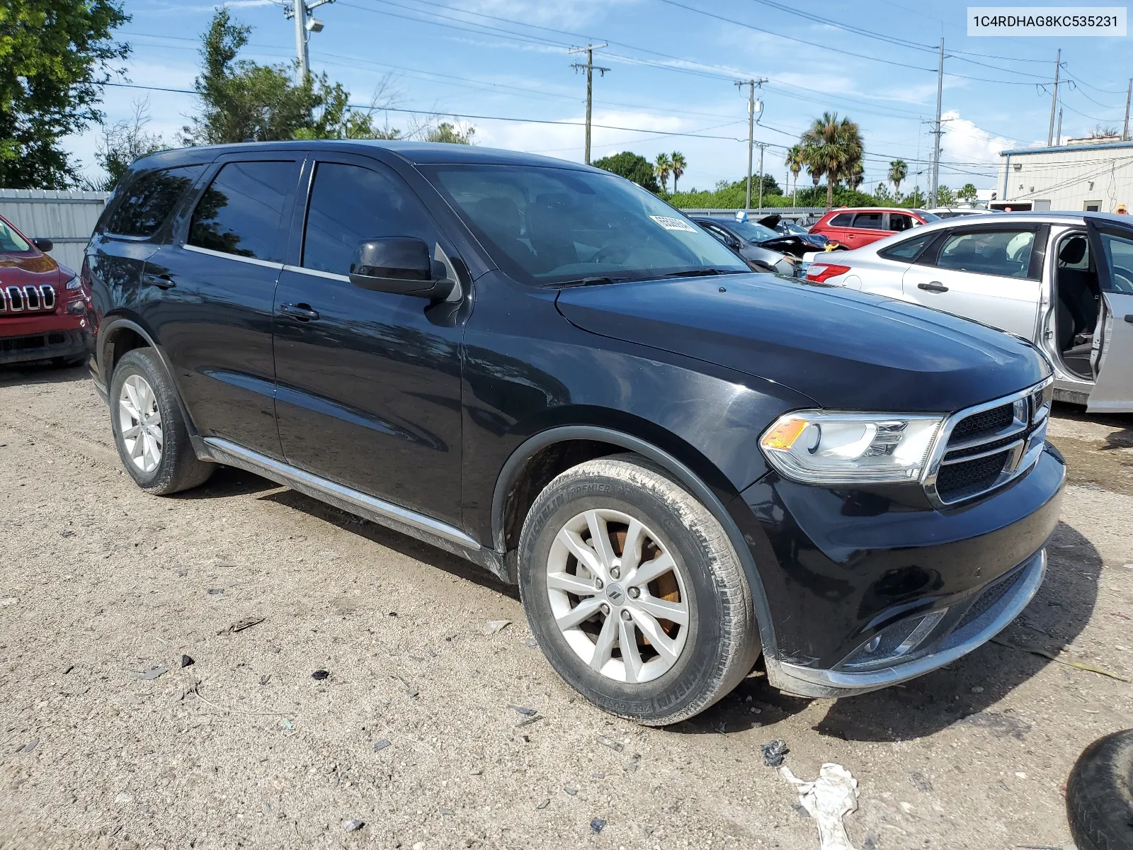 1C4RDHAG8KC535231 2019 Dodge Durango Sxt