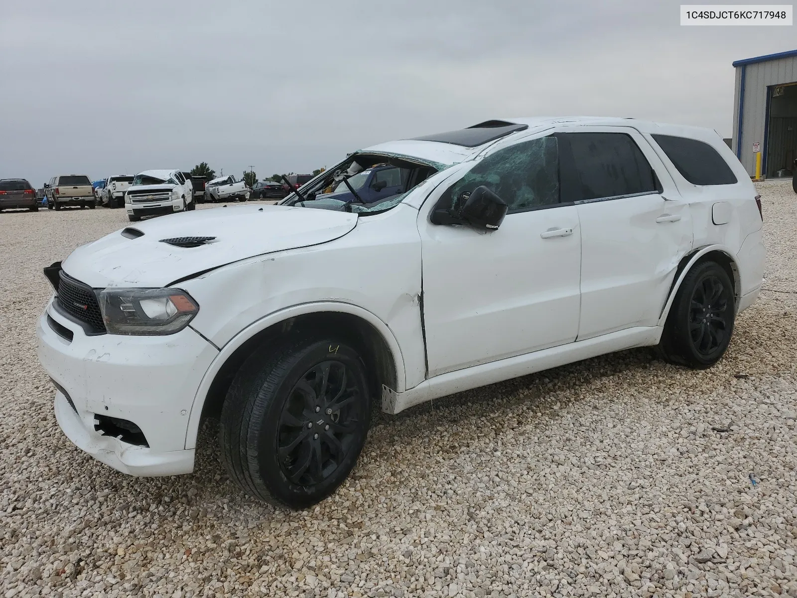 2019 Dodge Durango R/T VIN: 1C4SDJCT6KC717948 Lot: 66327084