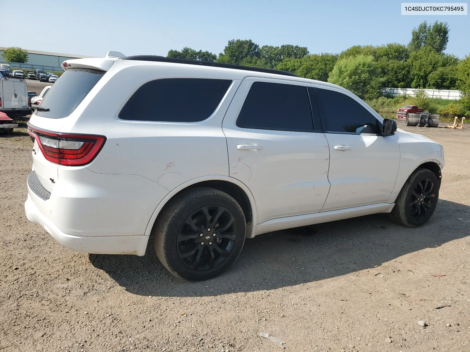 2019 Dodge Durango R/T VIN: 1C4SDJCT0KC795495 Lot: 67174514