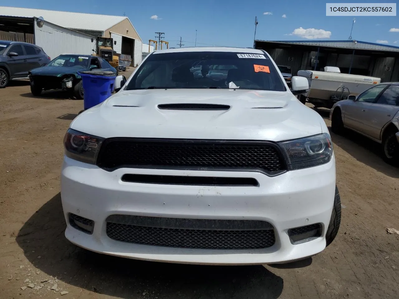 1C4SDJCT2KC557602 2019 Dodge Durango R/T