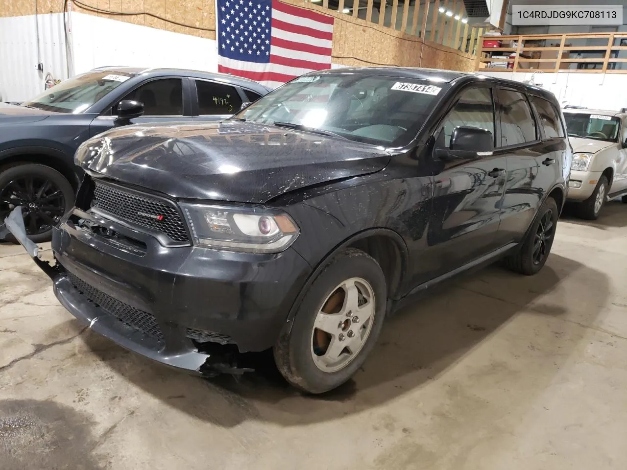 1C4RDJDG9KC708113 2019 Dodge Durango Gt