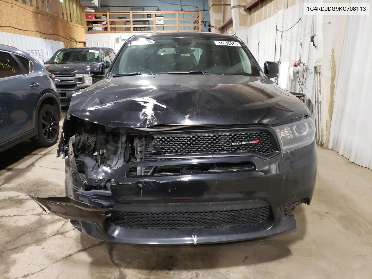 2019 Dodge Durango Gt VIN: 1C4RDJDG9KC708113 Lot: 67387414