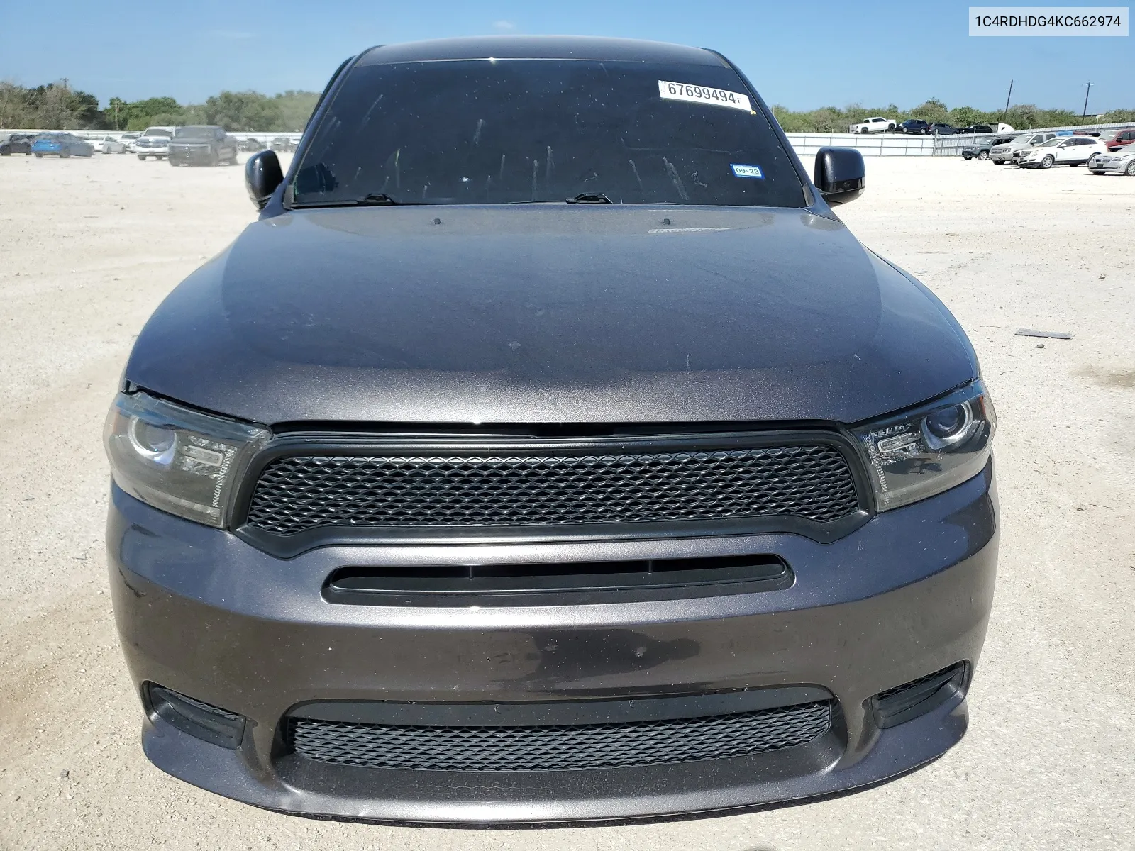 1C4RDHDG4KC662974 2019 Dodge Durango Gt