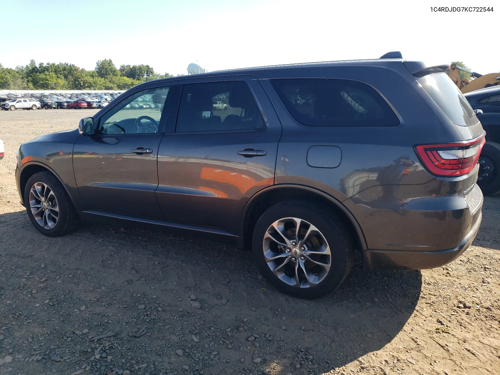 2019 Dodge Durango Gt VIN: 1C4RDJDG7KC722544 Lot: 68567454