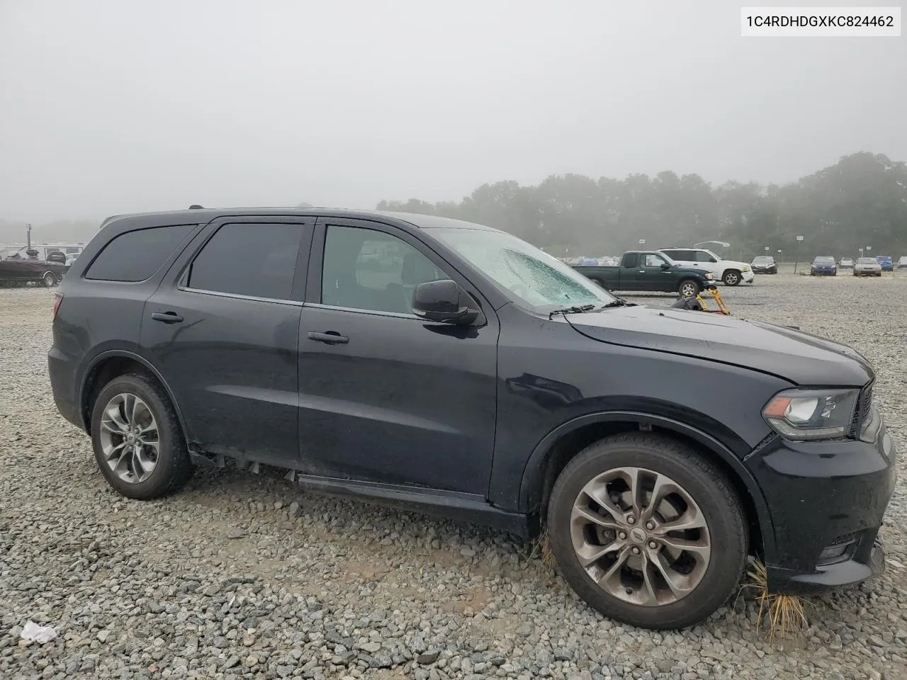 2019 Dodge Durango Gt VIN: 1C4RDHDGXKC824462 Lot: 68885404