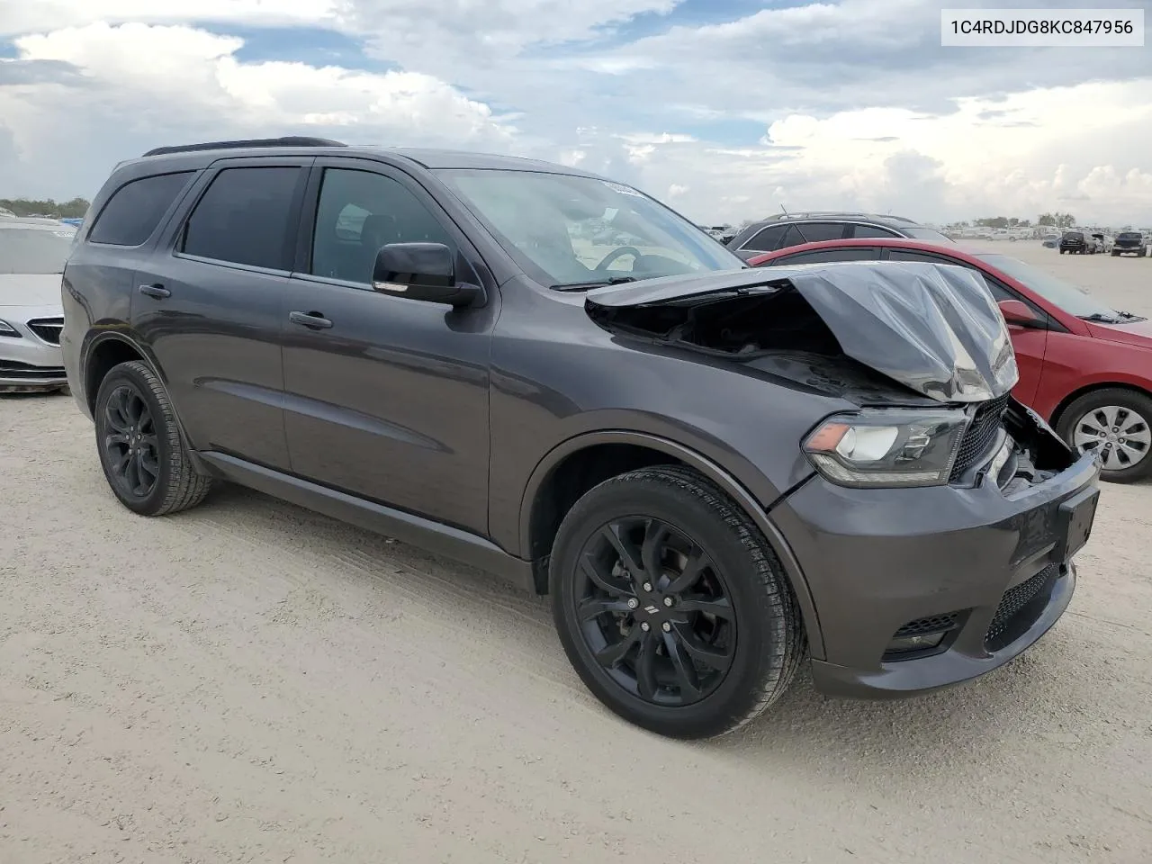 2019 Dodge Durango Gt VIN: 1C4RDJDG8KC847956 Lot: 69008424