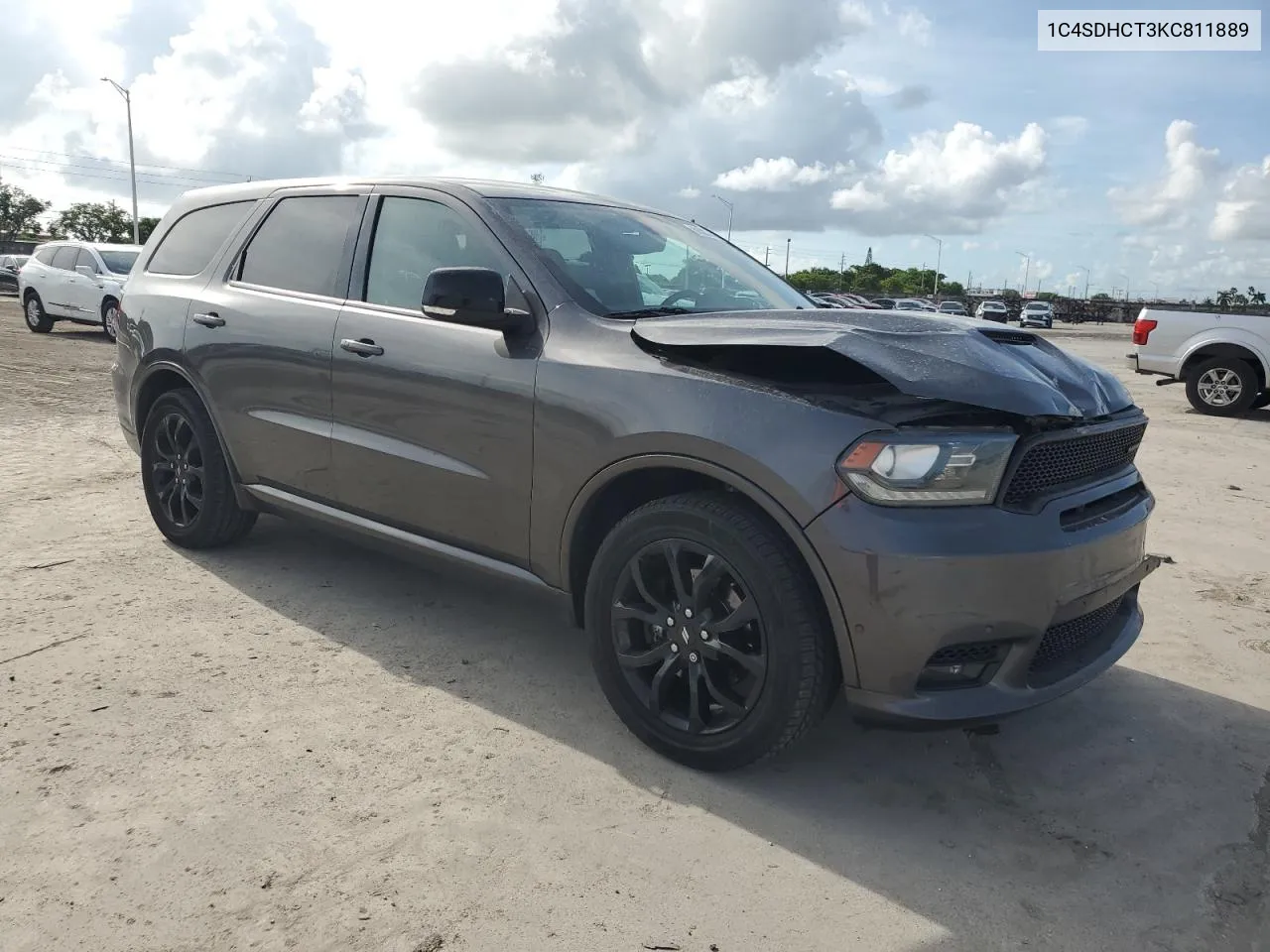 2019 Dodge Durango R/T VIN: 1C4SDHCT3KC811889 Lot: 69300744