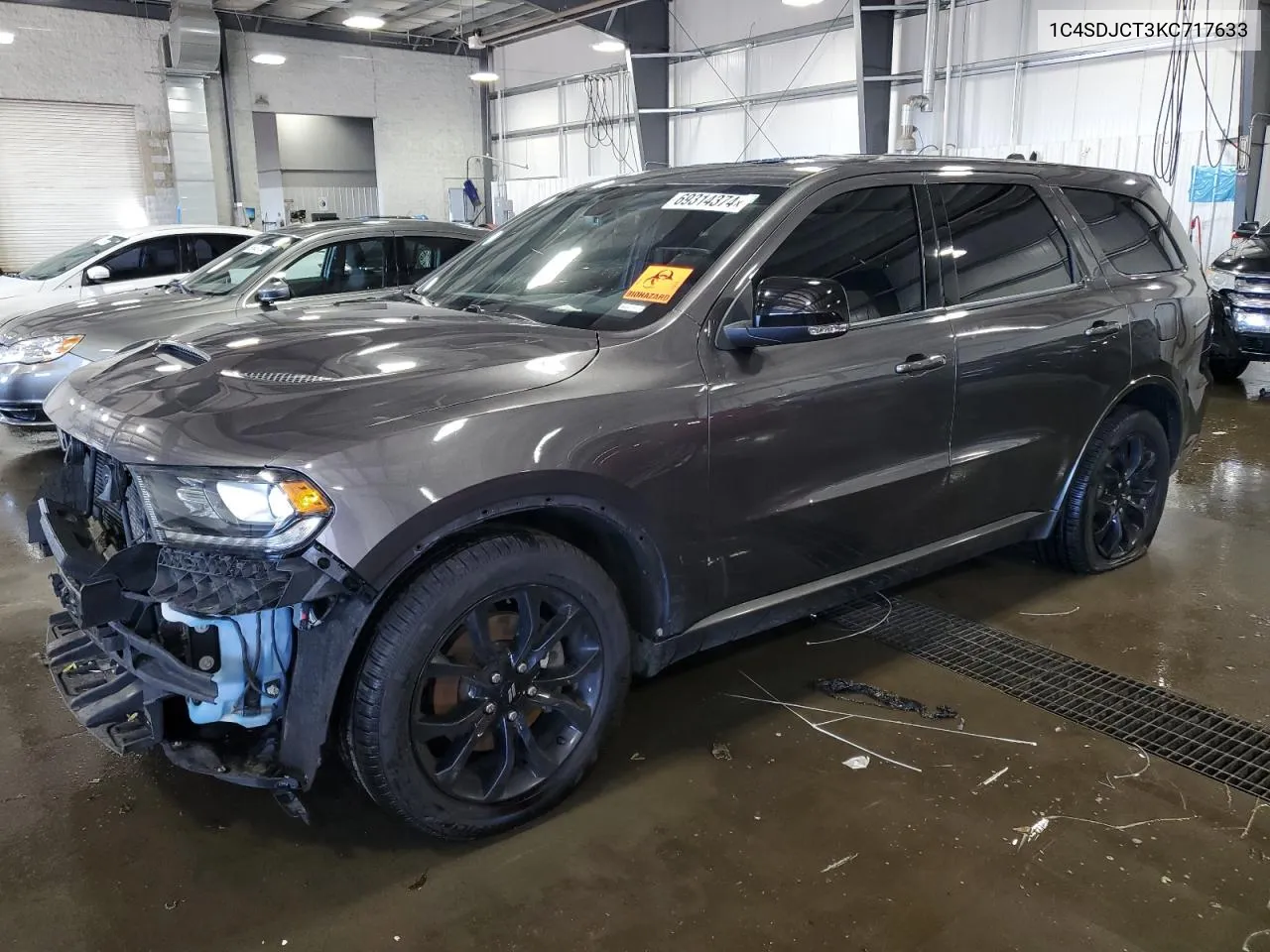 1C4SDJCT3KC717633 2019 Dodge Durango R/T