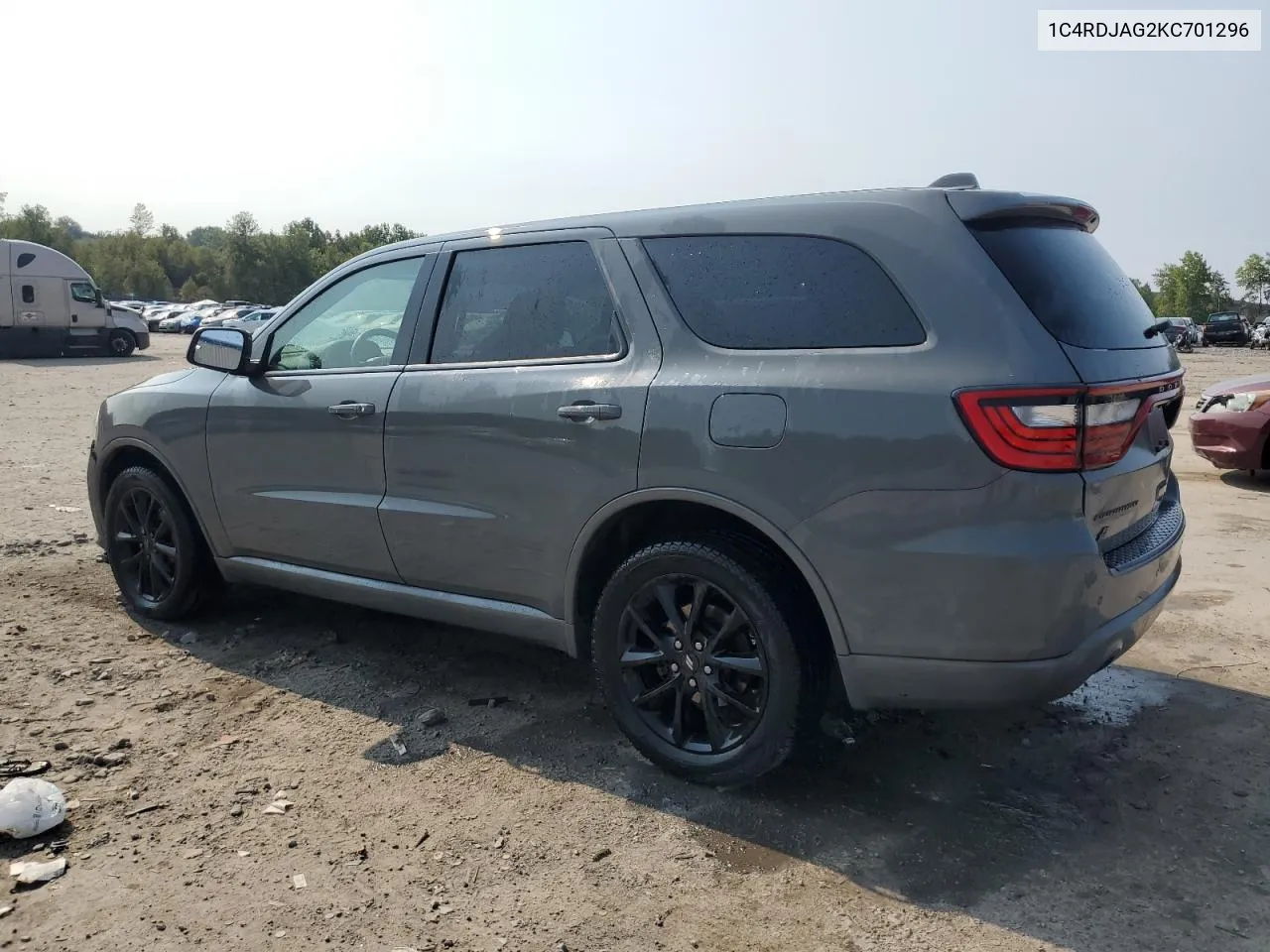 2019 Dodge Durango Sxt VIN: 1C4RDJAG2KC701296 Lot: 71100044