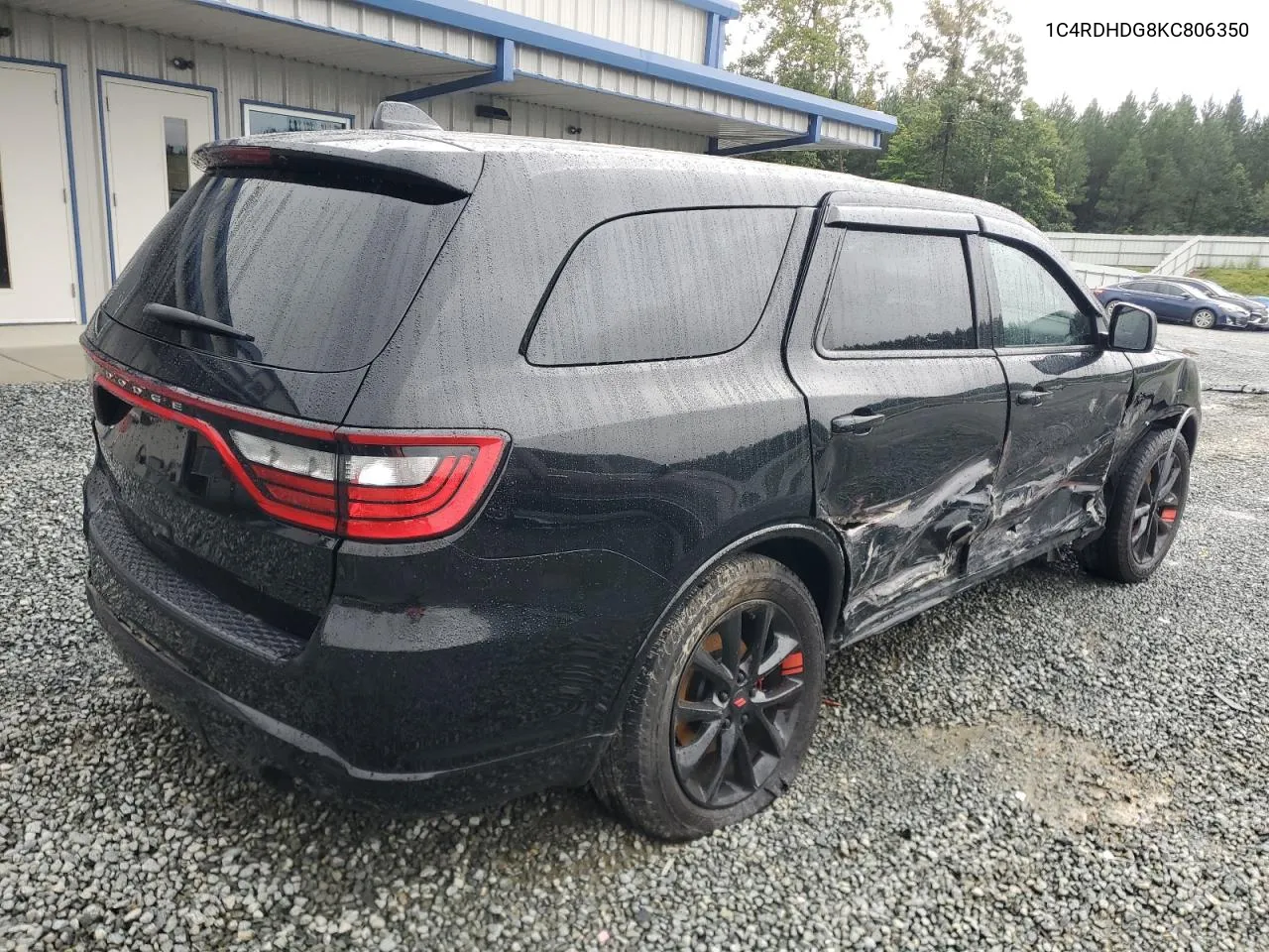 2019 Dodge Durango Gt VIN: 1C4RDHDG8KC806350 Lot: 71707784