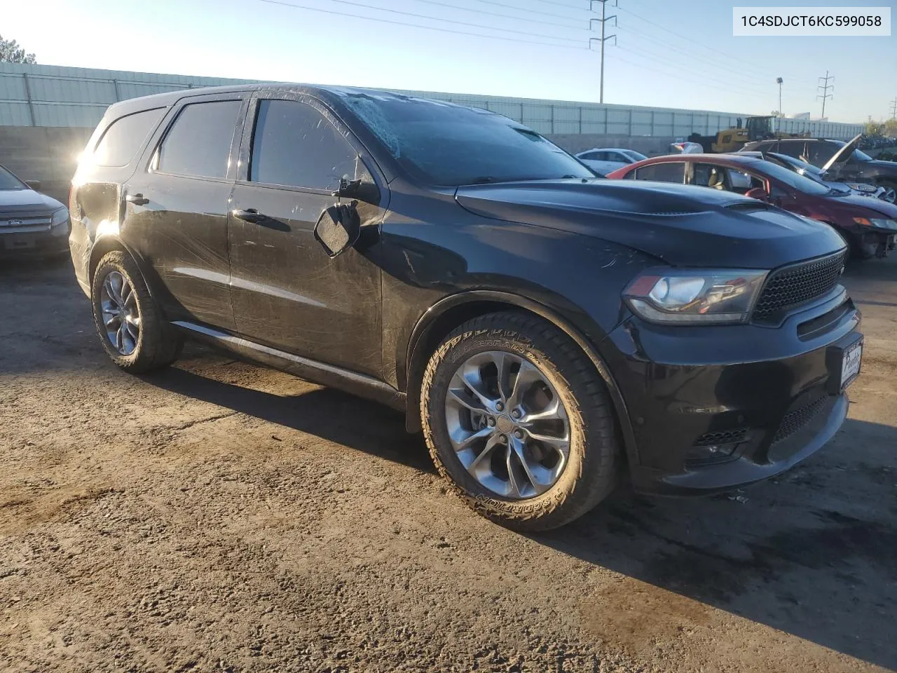 2019 Dodge Durango R/T VIN: 1C4SDJCT6KC599058 Lot: 71781044