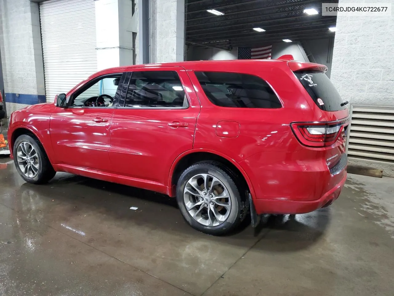 2019 Dodge Durango Gt VIN: 1C4RDJDG4KC722677 Lot: 71885514