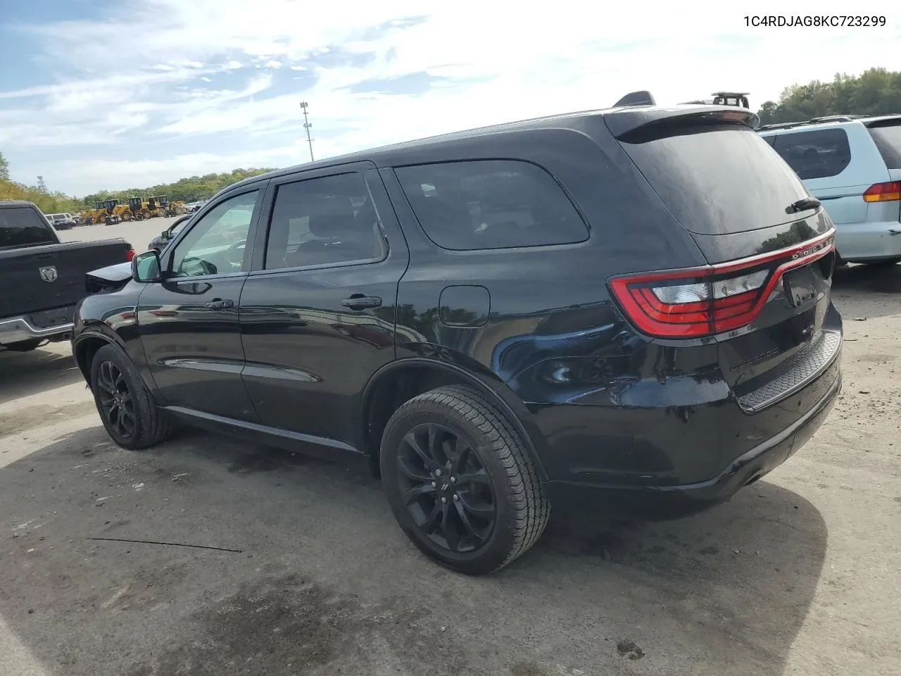 2019 Dodge Durango Sxt VIN: 1C4RDJAG8KC723299 Lot: 71948864