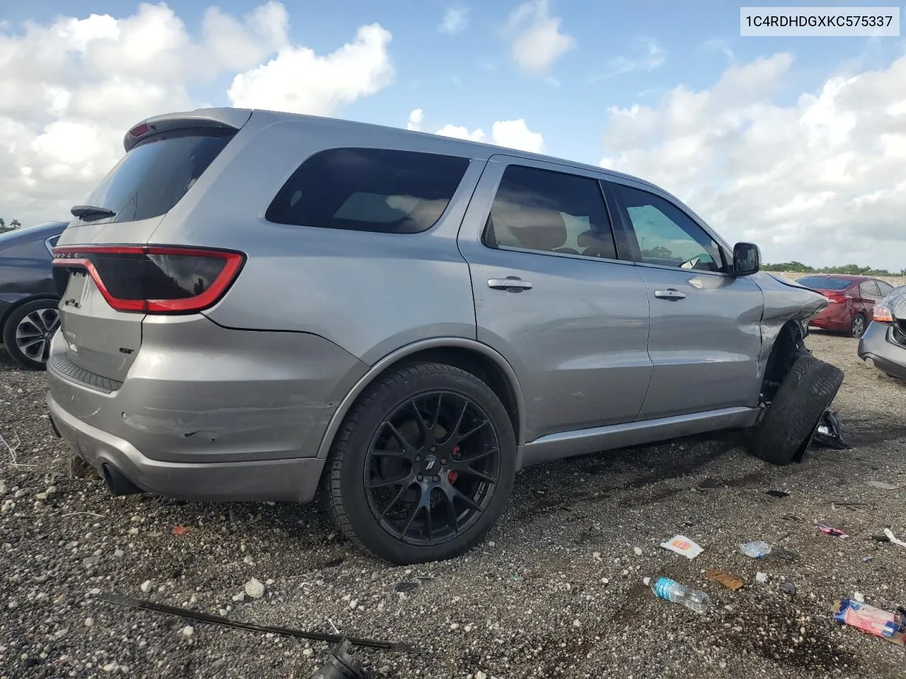 1C4RDHDGXKC575337 2019 Dodge Durango Gt