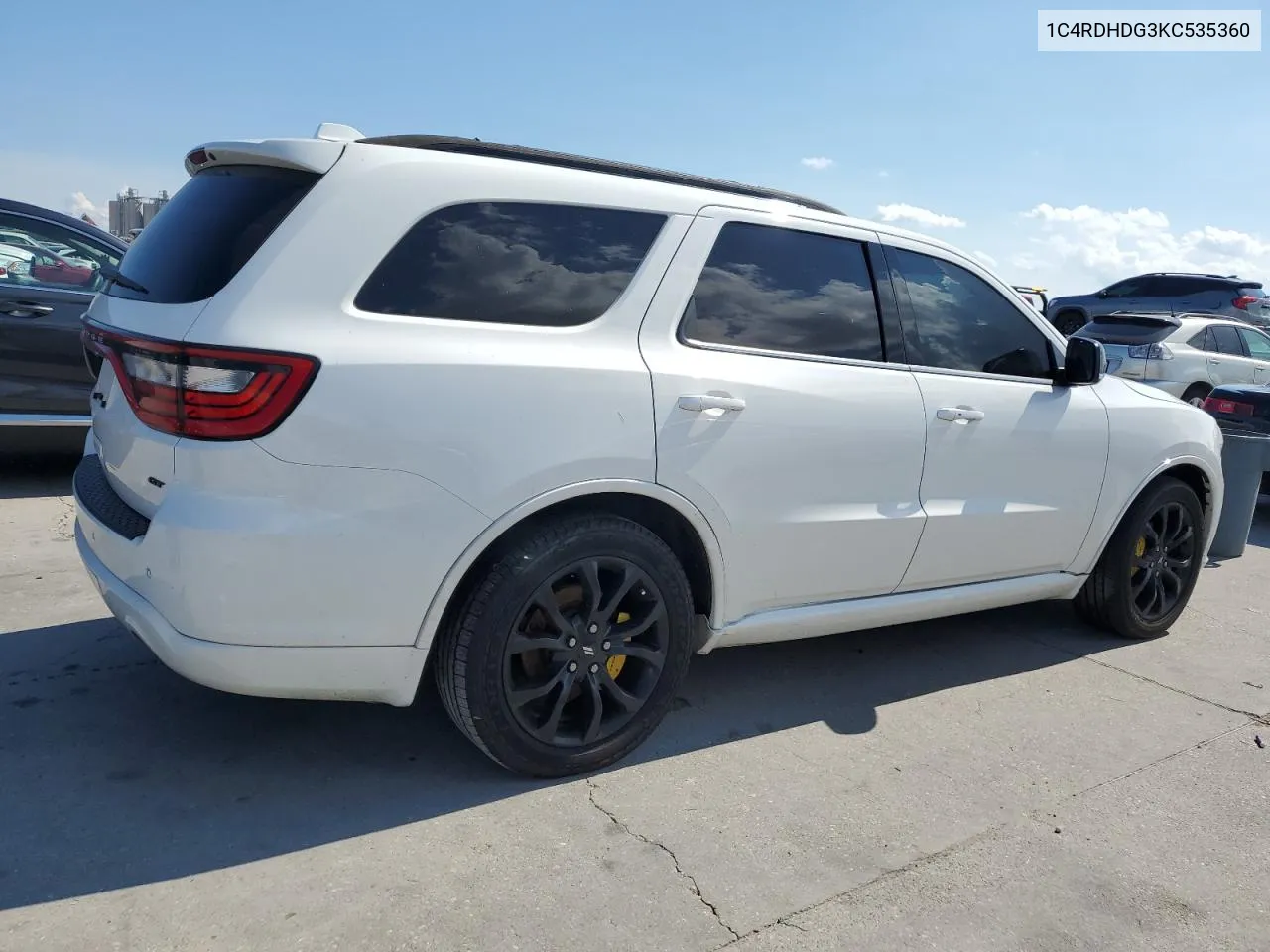 1C4RDHDG3KC535360 2019 Dodge Durango Gt