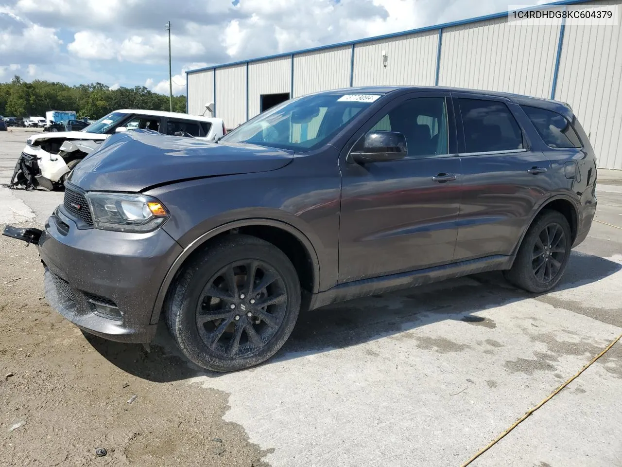 2019 Dodge Durango Gt VIN: 1C4RDHDG8KC604379 Lot: 73773094