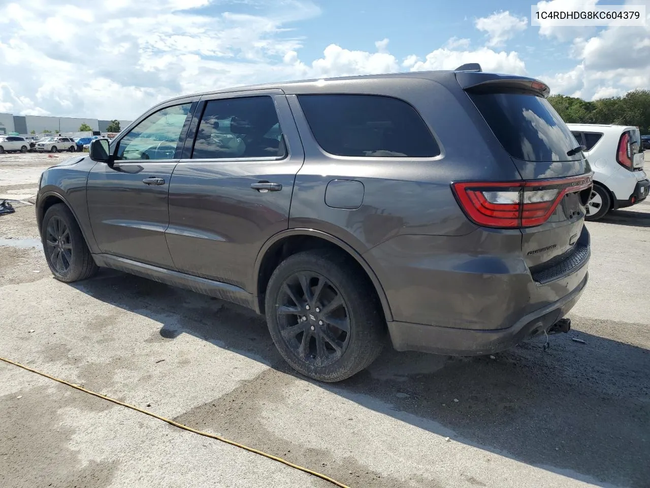 2019 Dodge Durango Gt VIN: 1C4RDHDG8KC604379 Lot: 73773094