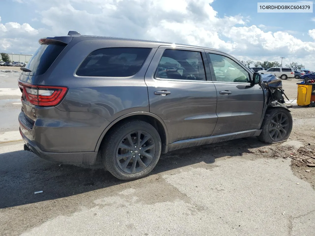 2019 Dodge Durango Gt VIN: 1C4RDHDG8KC604379 Lot: 73773094