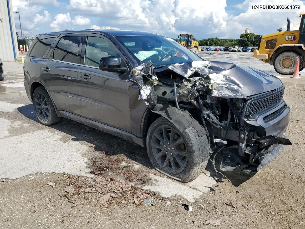 2019 Dodge Durango Gt VIN: 1C4RDHDG8KC604379 Lot: 73773094