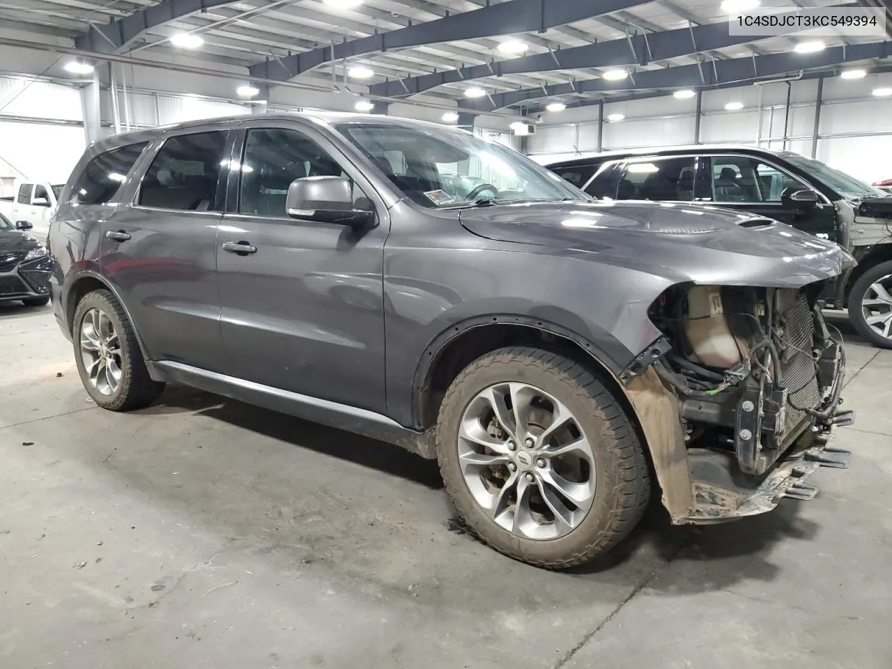 2019 Dodge Durango R/T VIN: 1C4SDJCT3KC549394 Lot: 74813664