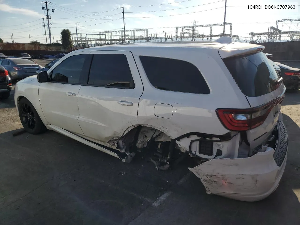 1C4RDHDG6KC707963 2019 Dodge Durango Gt