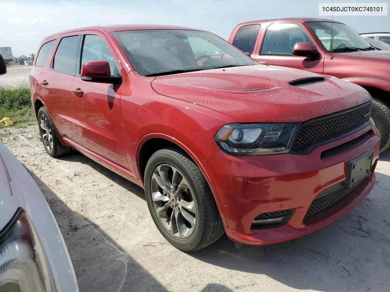 2019 Dodge Durango R/T VIN: 1C4SDJCT0KC745101 Lot: 75095694