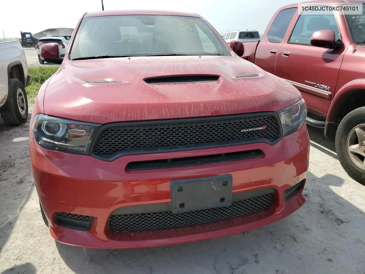 2019 Dodge Durango R/T VIN: 1C4SDJCT0KC745101 Lot: 75095694