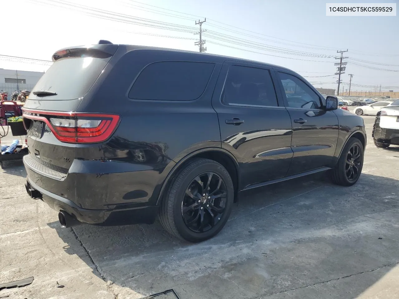 2019 Dodge Durango R/T VIN: 1C4SDHCT5KC559529 Lot: 76348994