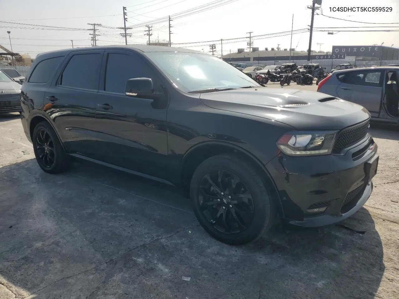 2019 Dodge Durango R/T VIN: 1C4SDHCT5KC559529 Lot: 76348994