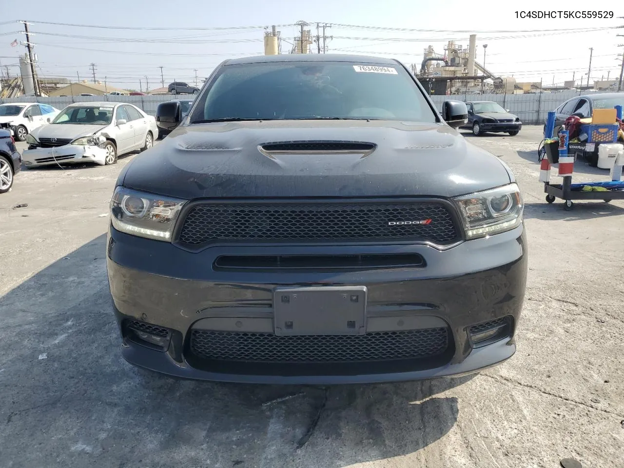 2019 Dodge Durango R/T VIN: 1C4SDHCT5KC559529 Lot: 76348994