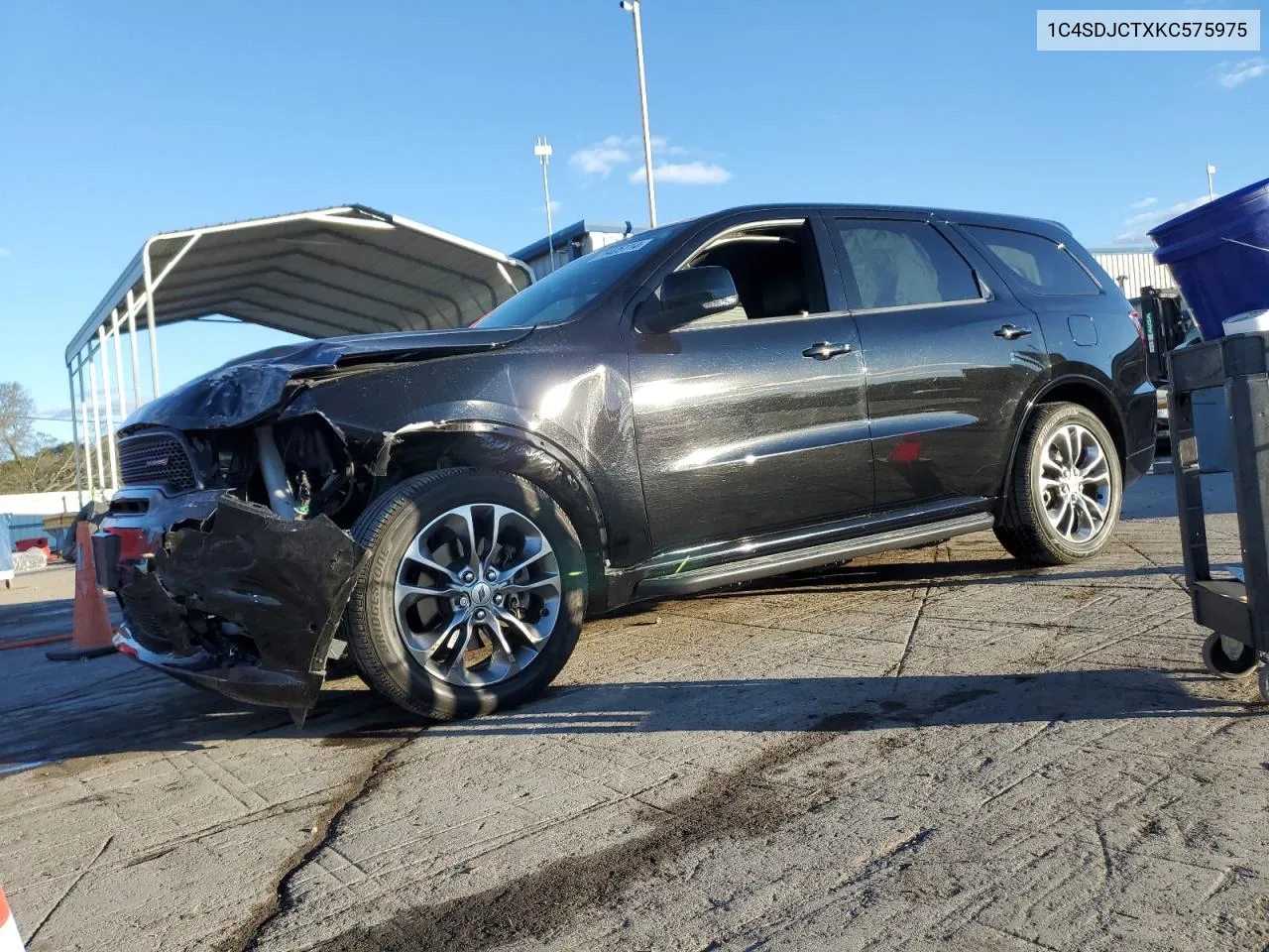 2019 Dodge Durango R/T VIN: 1C4SDJCTXKC575975 Lot: 76405114