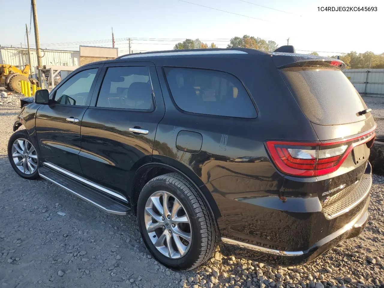 2019 Dodge Durango Citadel VIN: 1C4RDJEG2KC645693 Lot: 76800094