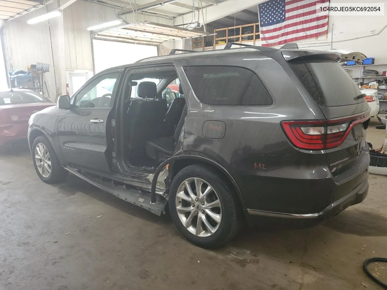 2019 Dodge Durango Citadel VIN: 1C4RDJEG5KC692054 Lot: 76999704