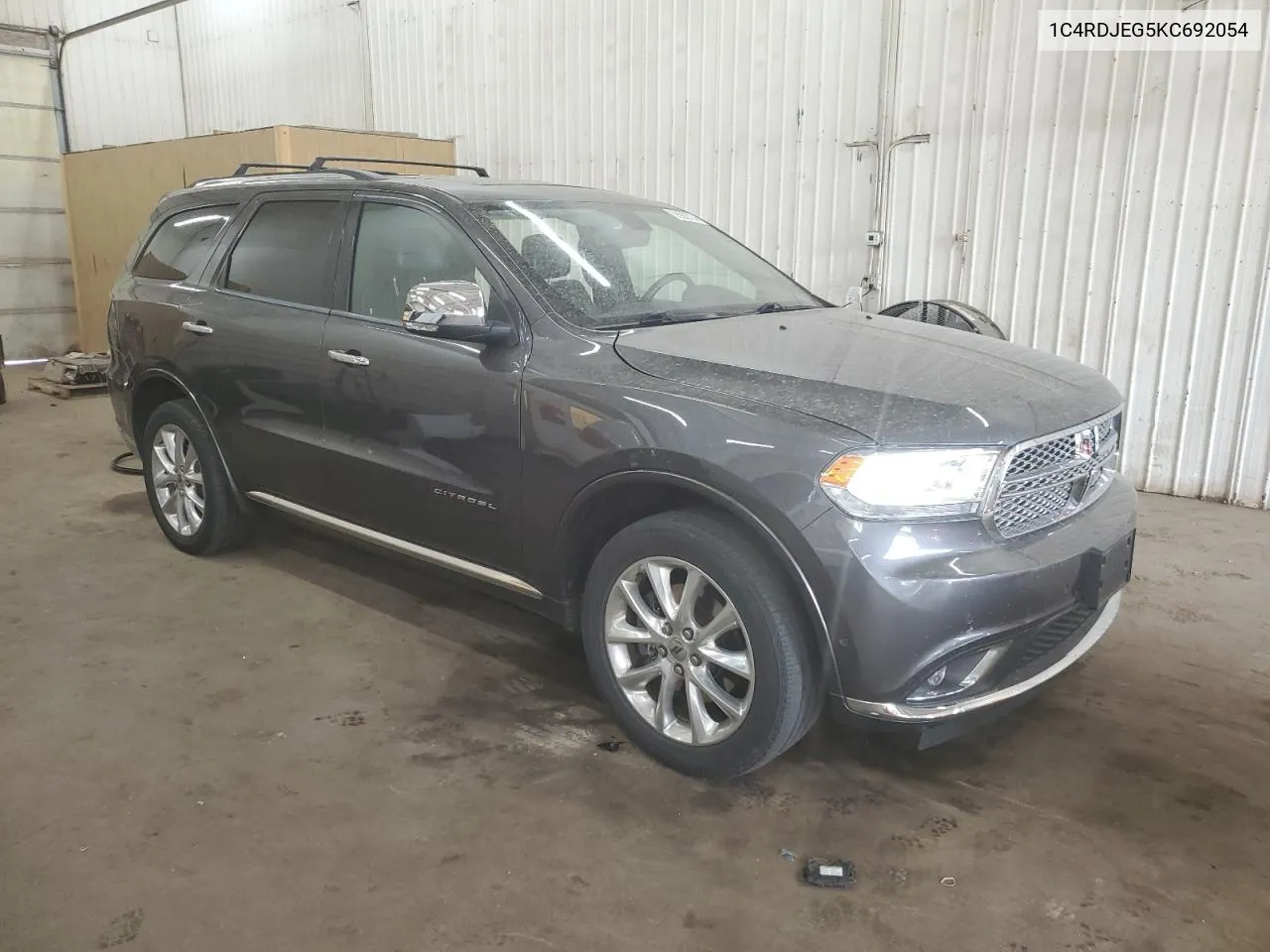 2019 Dodge Durango Citadel VIN: 1C4RDJEG5KC692054 Lot: 76999704