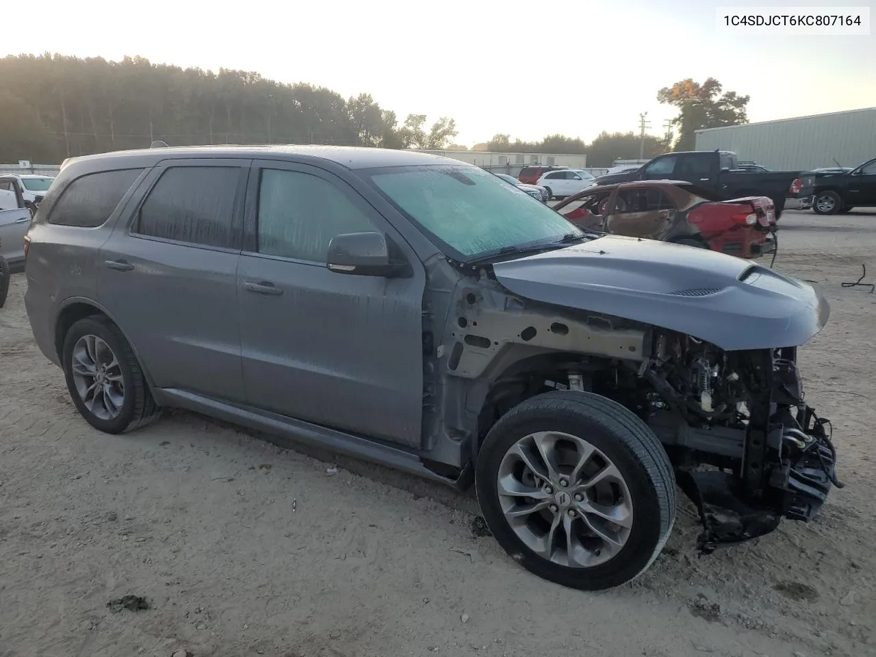 2019 Dodge Durango R/T VIN: 1C4SDJCT6KC807164 Lot: 77198374